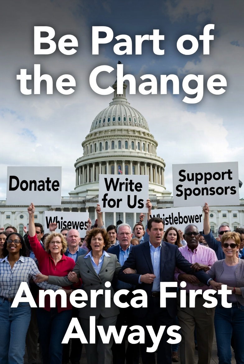 Be Part of the Change - America First Always