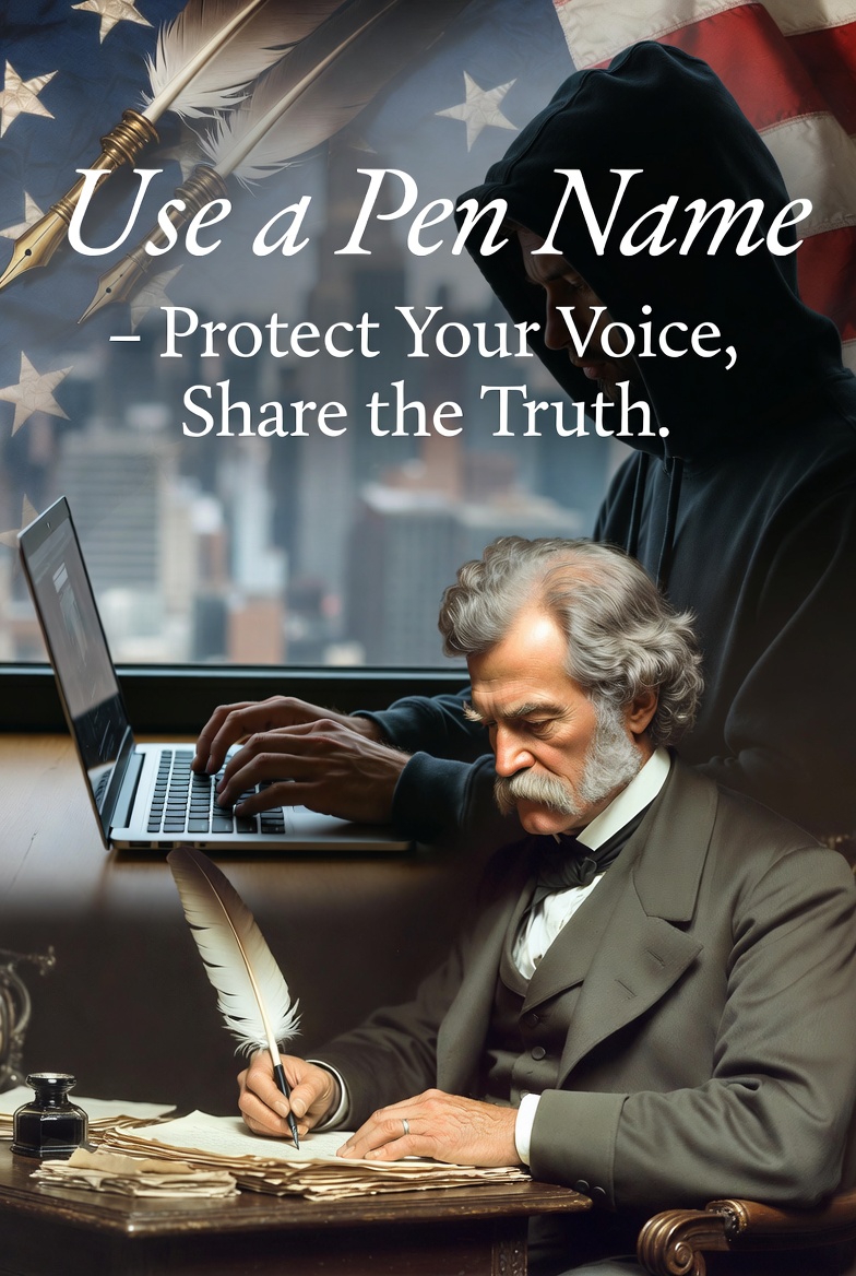 Use a Pen Name - Protect Your Voice, Share the Truth